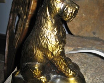 US made Schnauzer Brass Bank-no key- Final sale