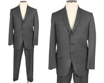 1960s mens Penneys Towncraft suit • size 40