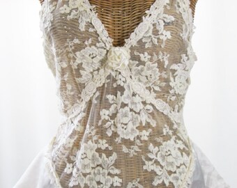 See through teddy | Etsy