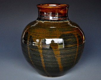 Ceramic Flower Vase Handmade Pottery A