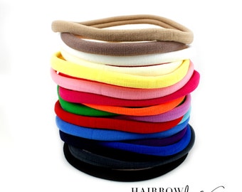 Nylon Headbands, Nylon Baby Headband, Nylon Headbands Wholesale, Nylon Headbands Baby, Nylon Headband Set - Hairbow Supplies, Etc.