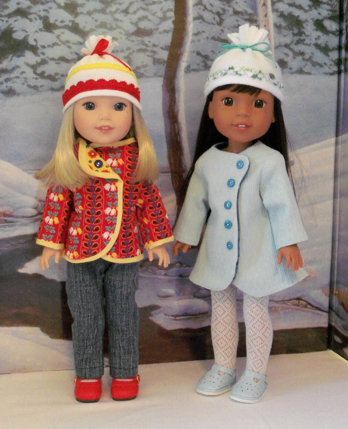 Download Wellie Wisher® Size PDF Sewing Pattern: A Wellie Cold Winter/ Sewing Pattern fits American Girl ...