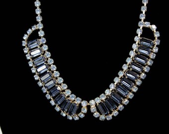 Blue Rhinestone Choker, Juliana Style