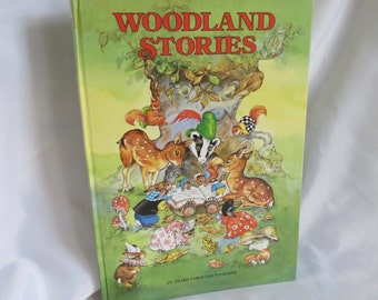 1975 Woodland Stories Childrens Book by Rene Cloke