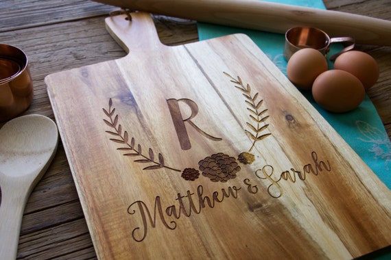 Personalized Cutting Board, Engraved Cutting Board, Personalized Wedding Gift, Housewarming Gift, Anniversary Gift