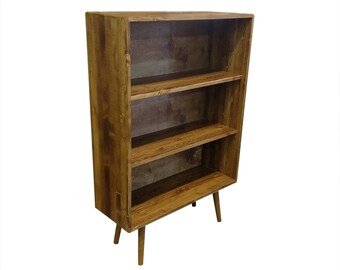 Mid Century Bookcase - MADE TO ORDER