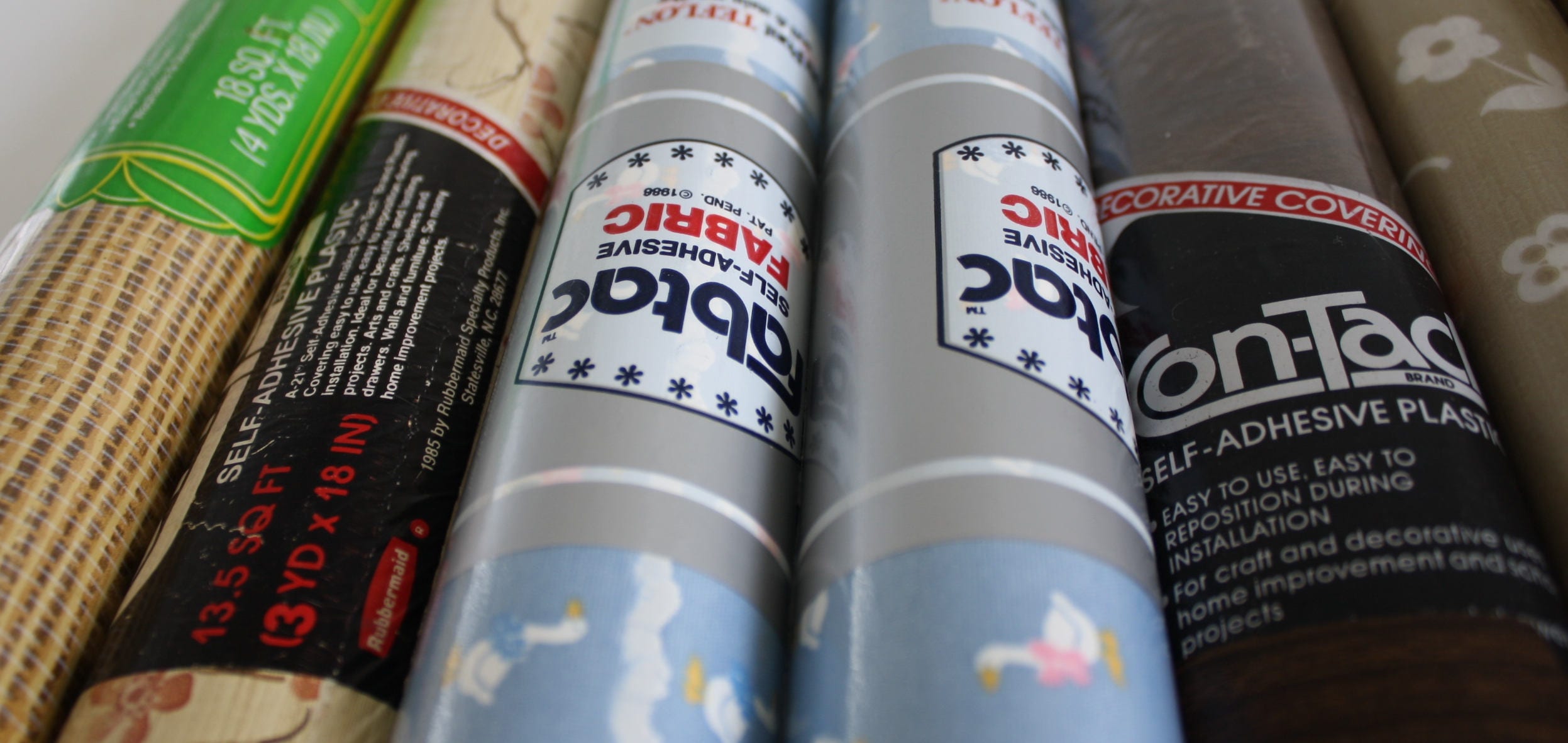 Contact Paper Shelf Liner Adhesive Plastic Rubbermaid Con