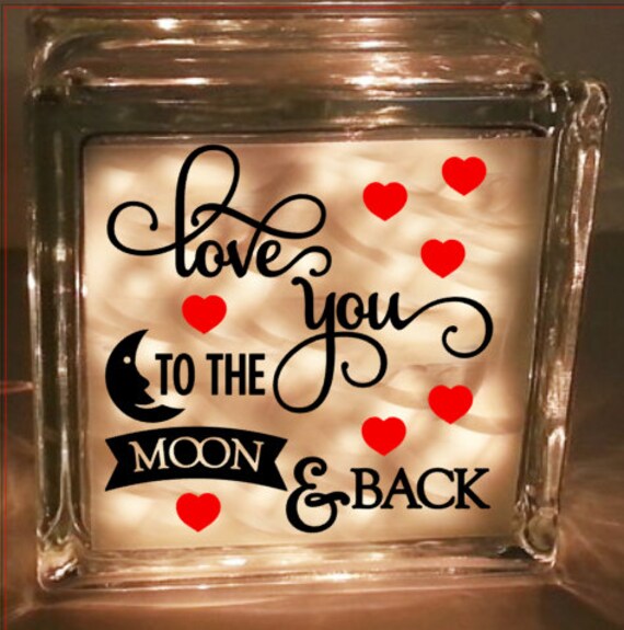 Download Love you to the moon and back - Digital cutting file ...