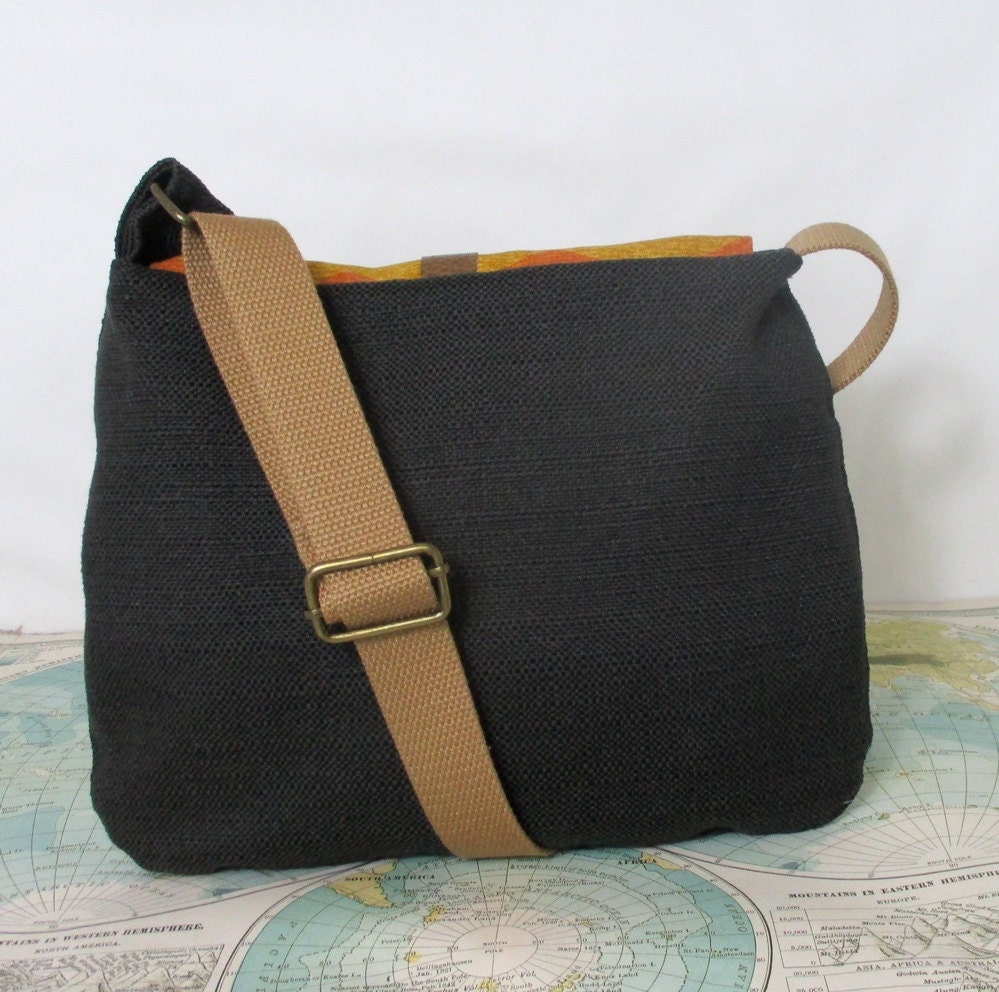 Last one. Indian summer Messenger bag // Crossbody purse