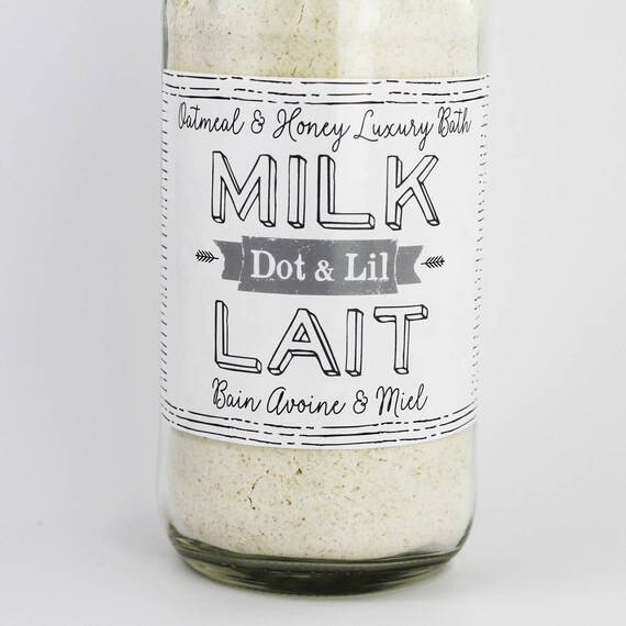 milk honey oatmeal bath