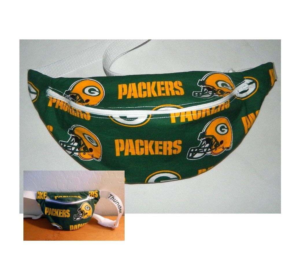 Fanny Pack Hip Bag NFL Football Theme Green Bay Packers