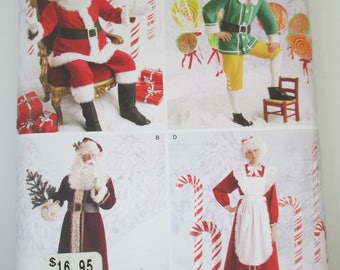Mirilivia Claus Pattern Christmas Pullover
