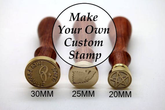 Personalized Wax Seal Stamp Kit Custom Sealing Wax Stamp