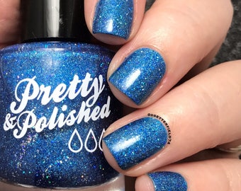 Caught in Your Sea Glitter Nail Polish