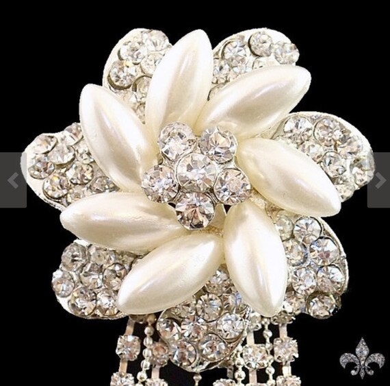 Brooch Pin Rhinestone Brooch Pearl Brooch Rhinestone