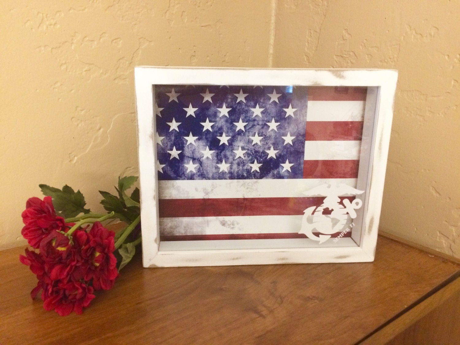 Letter Box Bank Shadow Box Shadow Box Art Personalized