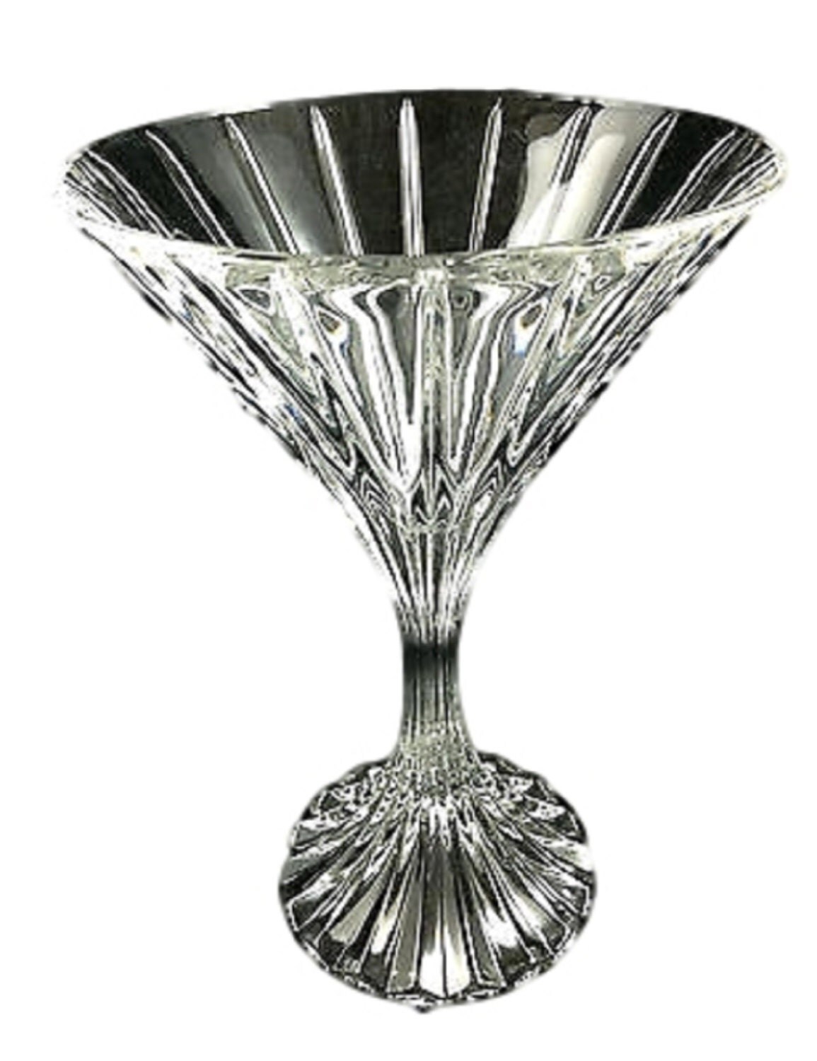Vintage Mikasa Stemware Park Lane Martini Glasses Crystal