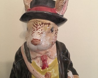 Lifesize Mr rabbits bunny figure decor