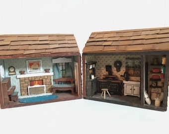 primitive dollhouse