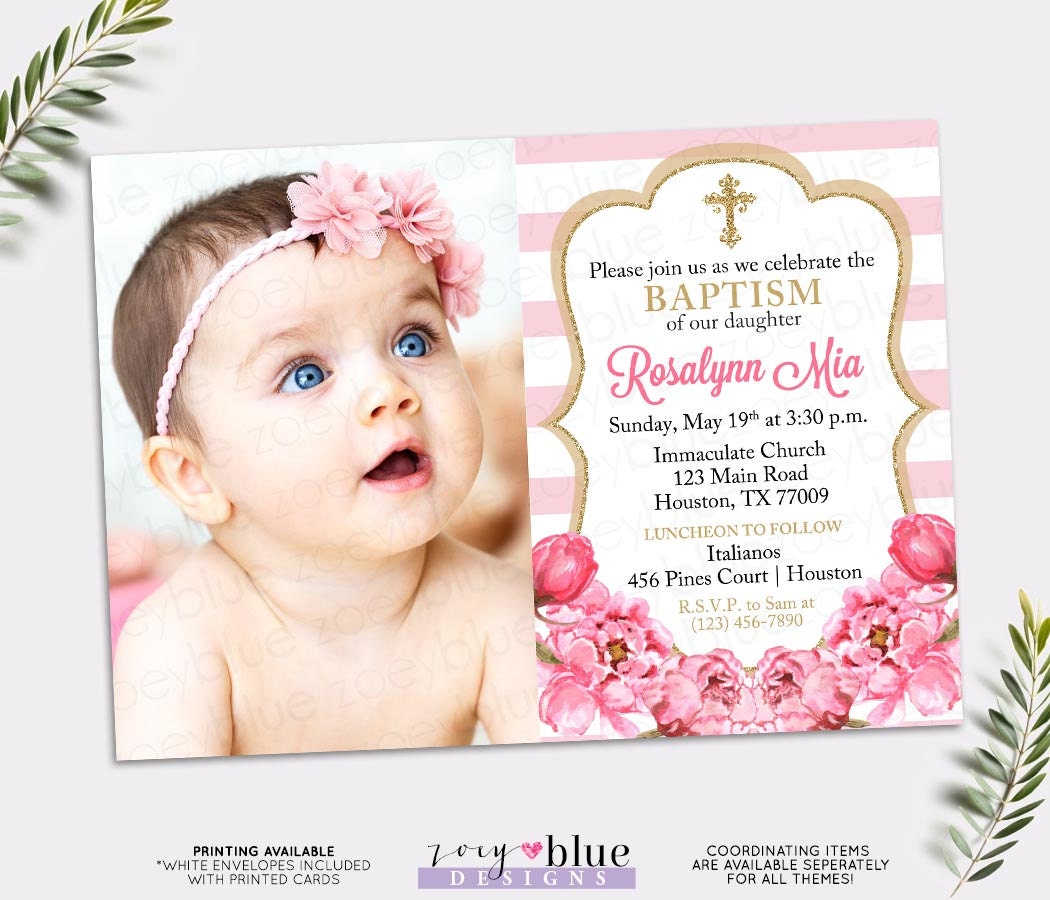 Invitations For Baptism 3