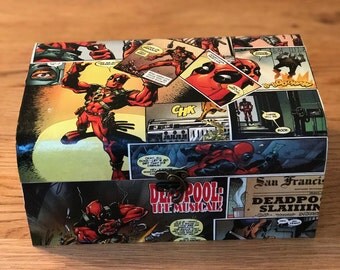 Deadpool comic box