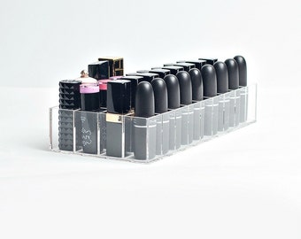 Lipstick Organizer, Acrylic Makeup Organizer, 36 Lipstick Holder, Makeup Organizer, Makeup Storage