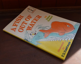 A Fish Out of Water by Helen Palmer - Illustrated by P.D. Eastman - 1989 Vintage Kids Books - Dr. Suess Beginner Book