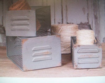 Set of 3 Locker bins