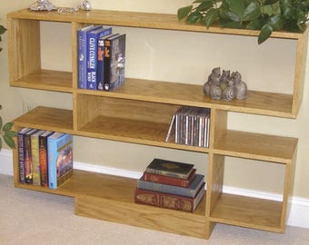 Open Style Bookcase Woodworking Plans