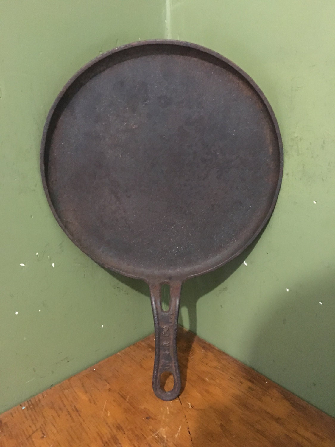 vintage cast iron griddle