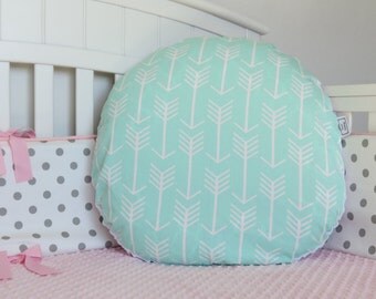 Arrow and Minky Boppy Lounger Cover - Boppy Lounger Pillow Cover, Nursing Pillow