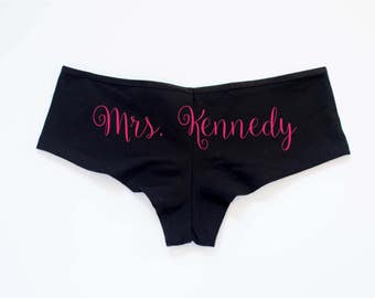 Honeymoon Panties // Honeymoon Underwear // Honeymoon Lingerie // Custom Panties // Custom Underwear // Custom Lingerie // Honeymoon Gift