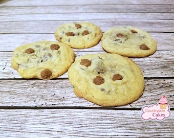 Chocolate Chip Cookies, Made to Order, Homemade Cookies, Edible Gift 2 dozen