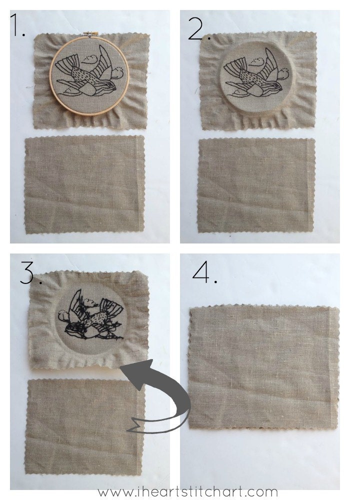 How to: back an embroidery hoop (the easy way)