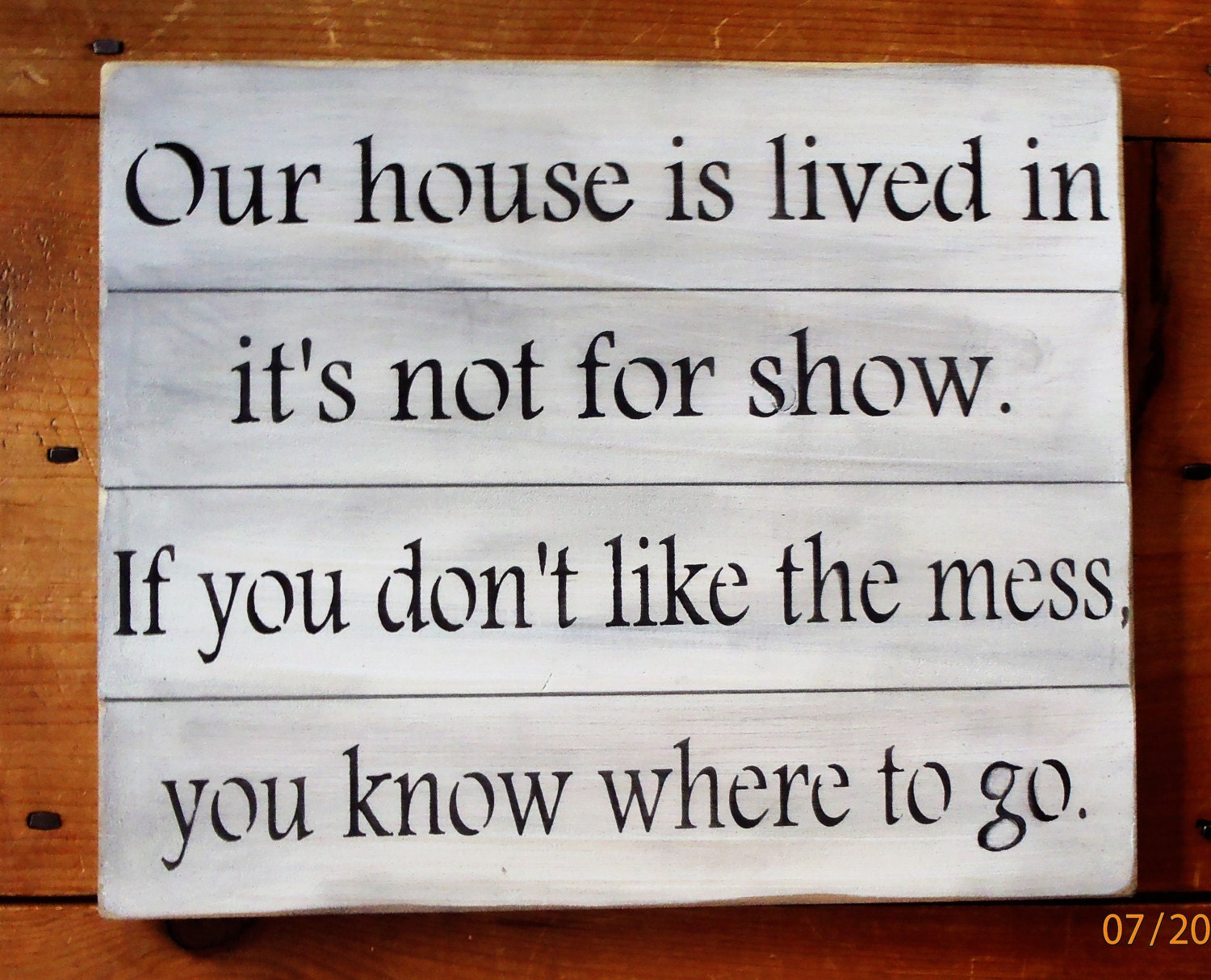 Funny Sign Messy House Sign Family Sign Primitive Sign