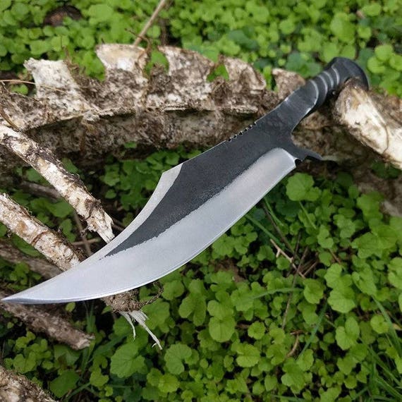 Andy Alm Railroad Spike Bowie Knife