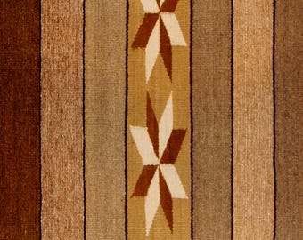 Native American Navajo Chinle textile, by Annie Tsosie, Ca 1970's, #1108B