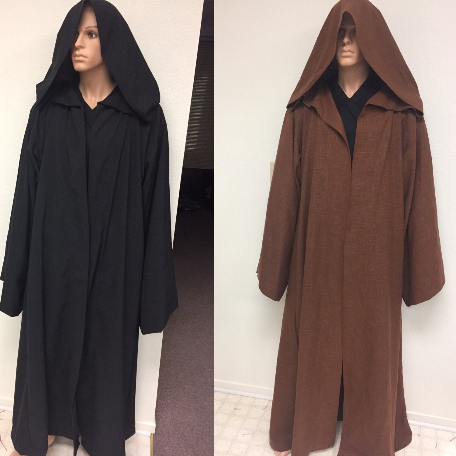 Star Wars Inspired Jedi/Sith Robe/Cloak made with Linen