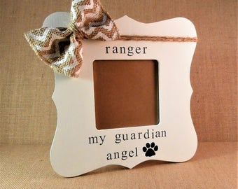 Dog memorial frame, pet loss gifts, dog sympathy gift dog loss