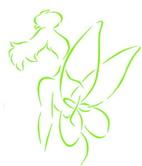 Download SVG, disney, tinkerbell, tinkerbell outline, peter pan ...