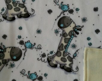 Giraffe Baby Blanket