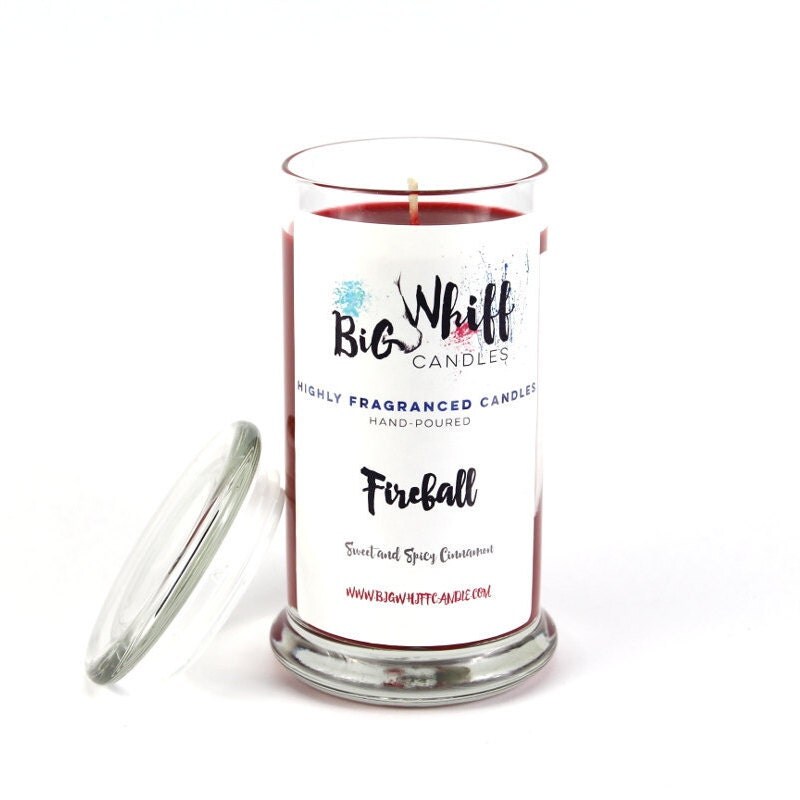 Fireball Scented Candles Handmade Candles Scented Candle