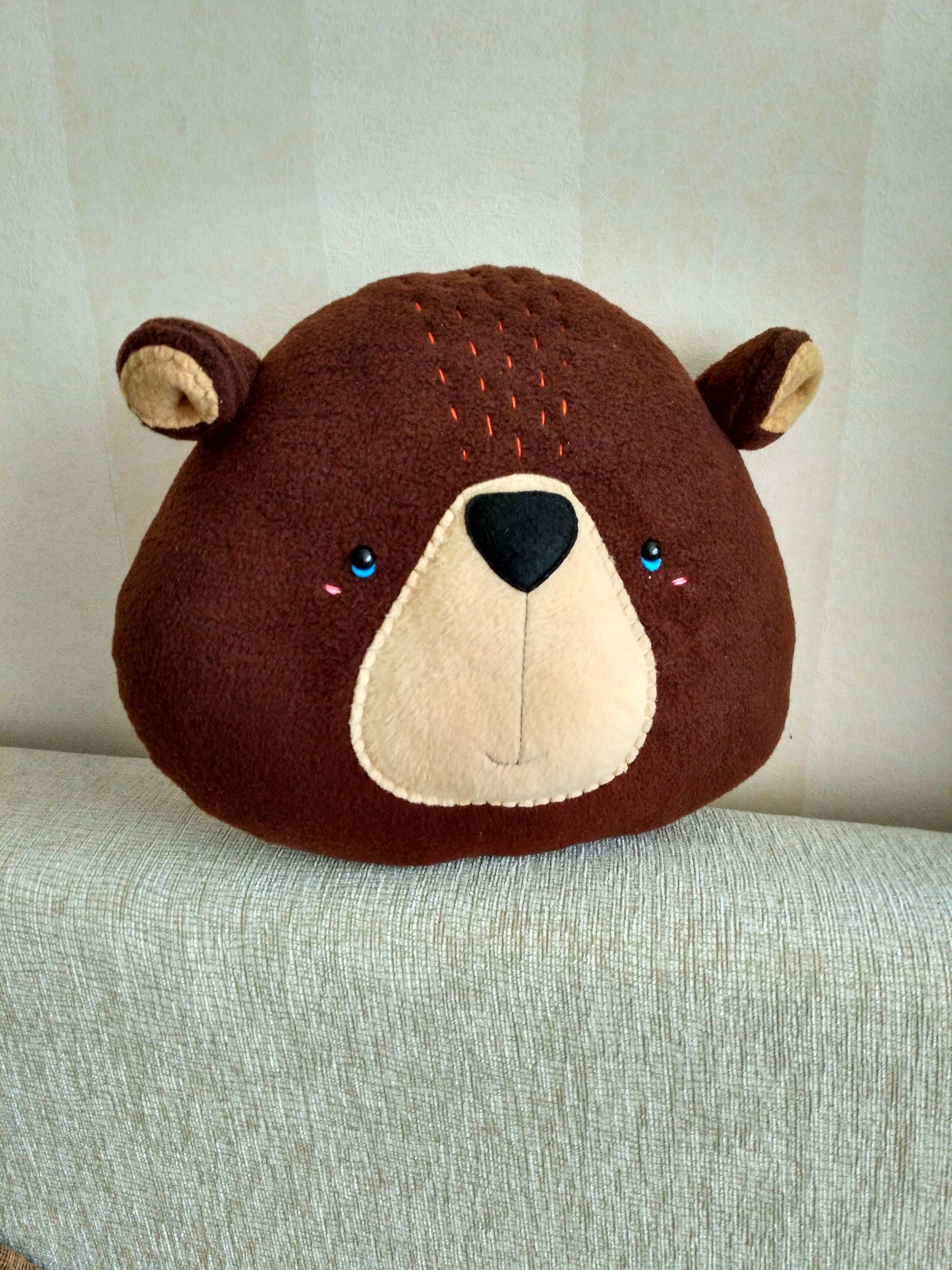 teddy bear pillow