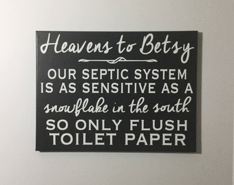 Bathroom Signs Septic Systems septic system | etsy Bathroom Signs Septic Systems septic system | etsy