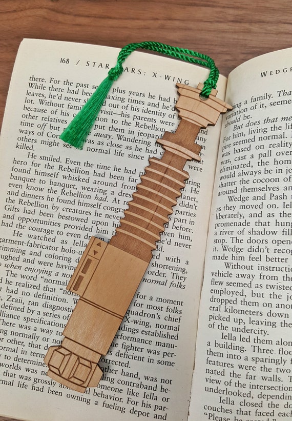 Star Wars Luke Skywalker Lightsaber Bookmark with Tassel