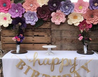 Giant Paper Flower Templates & Tutorial, Large Paper Flowers, Paper flower kit, Large Backdrop flowers, Catching ColorFlies