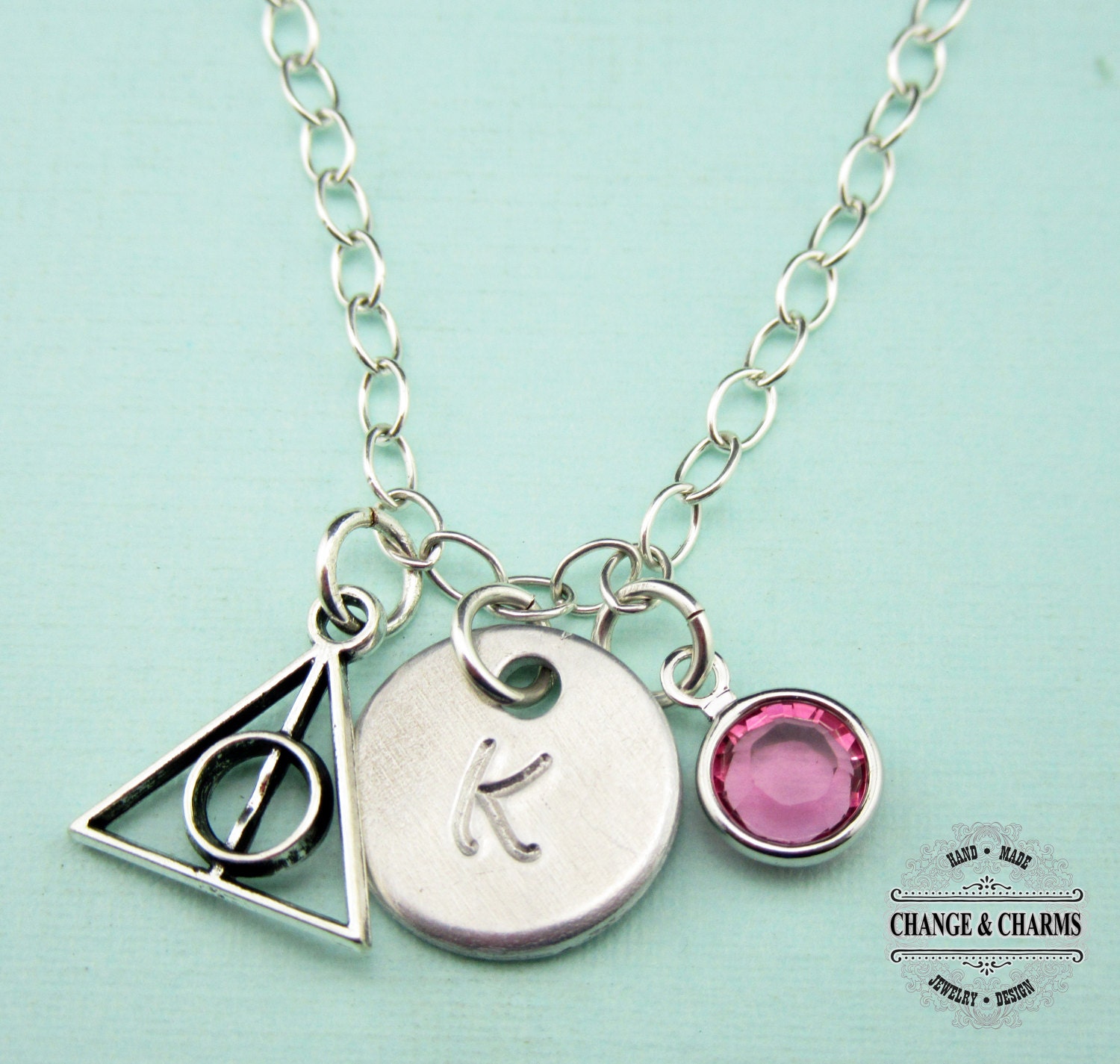 Harry Potter Themed Charm Necklace Horcrux Necklace Charm