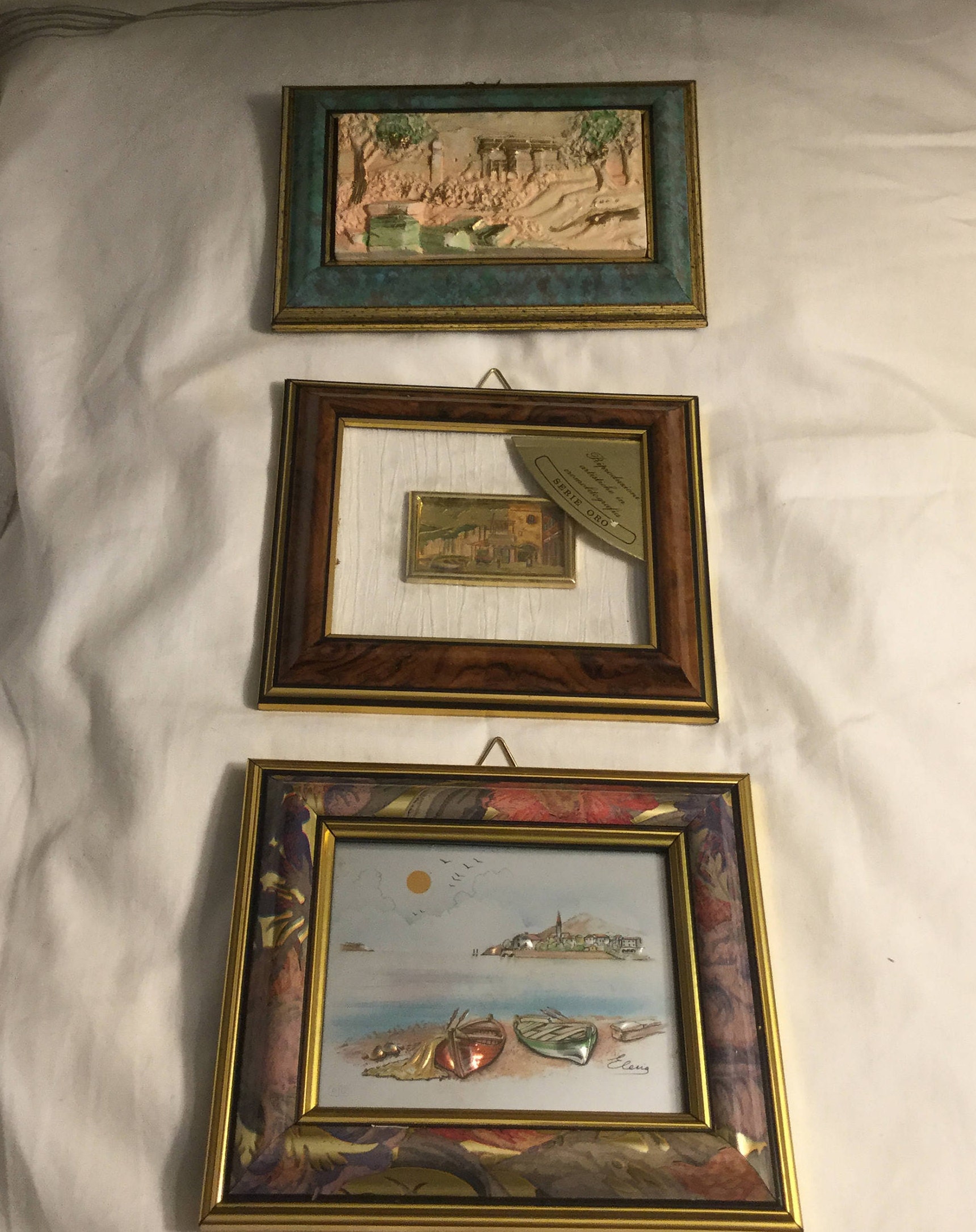 Vintage Italian Creazioni Artistiche Made In Italy Miniatures