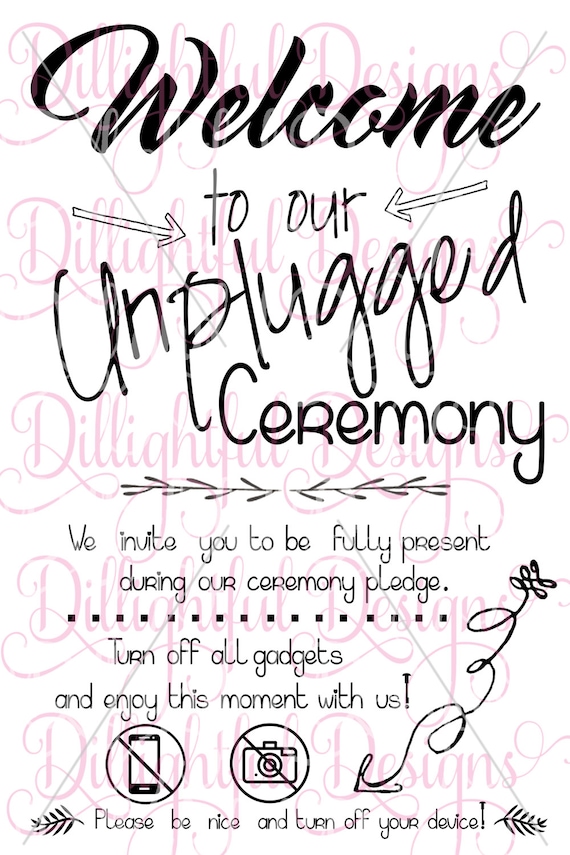 Free Free 271 Unplugged Wedding Svg SVG PNG EPS DXF File