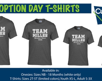 Adoption Day Shirts, Adoption Shirts, Family Shirts, Family Team Shirts